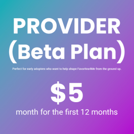 Providers Plan (Beta Plan)